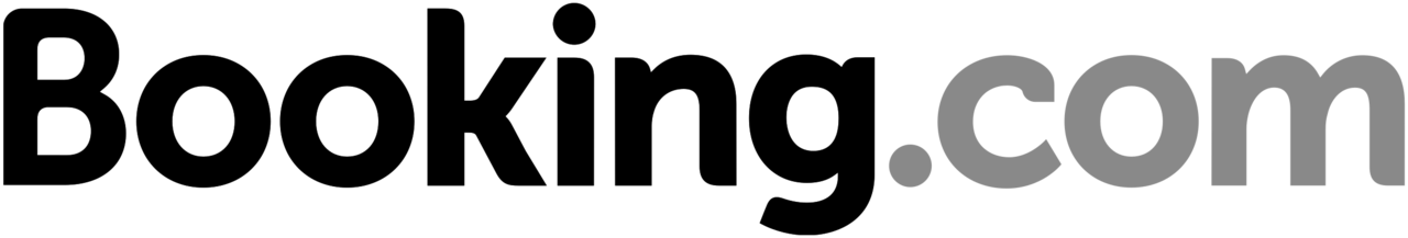 Booking logo zwart